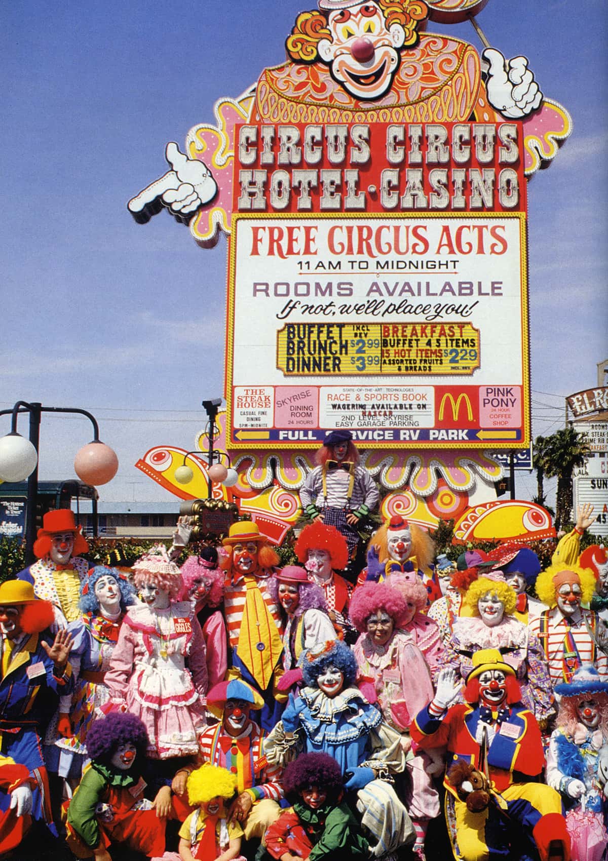 Vintage Las Vegas — Circus Circus, April 1992 World Clown...